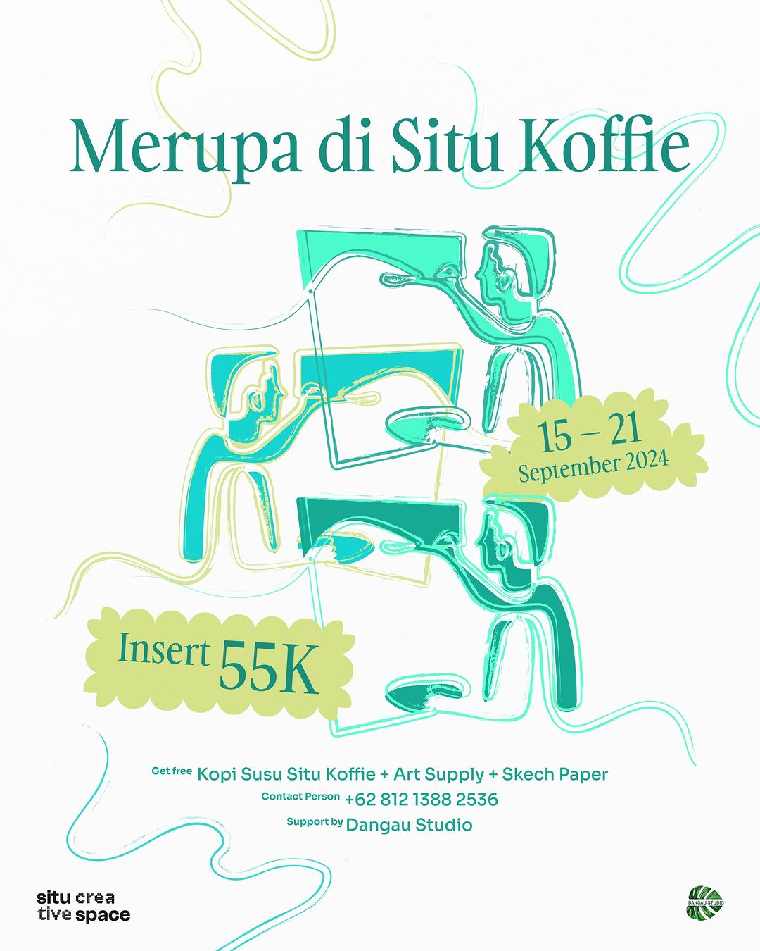 Person holding a cup of Fore Coffee